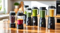portable glass jar blenders
