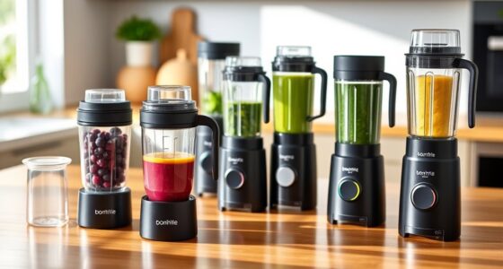 portable glass jar blenders