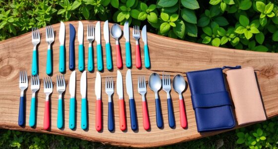 portable picnic cutlery sets