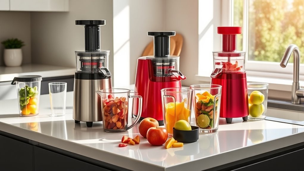 quick clean juicer options