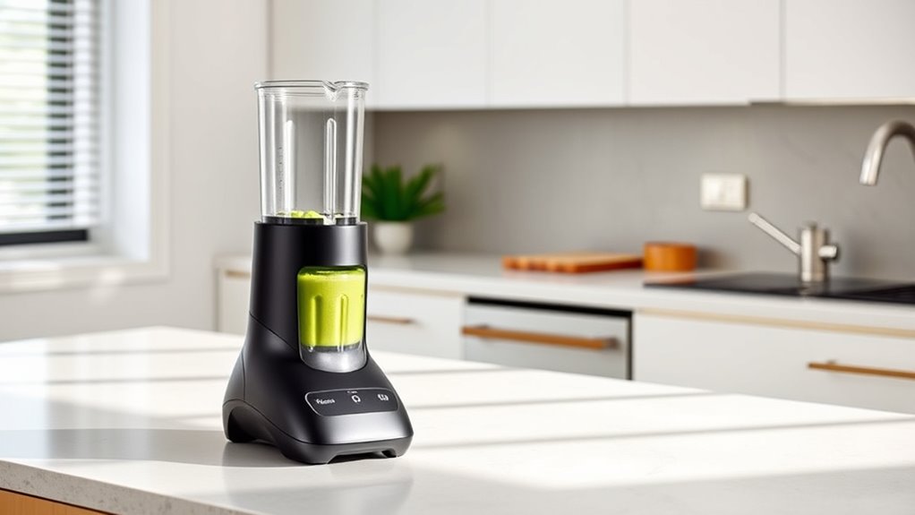 quiet countertop blender options