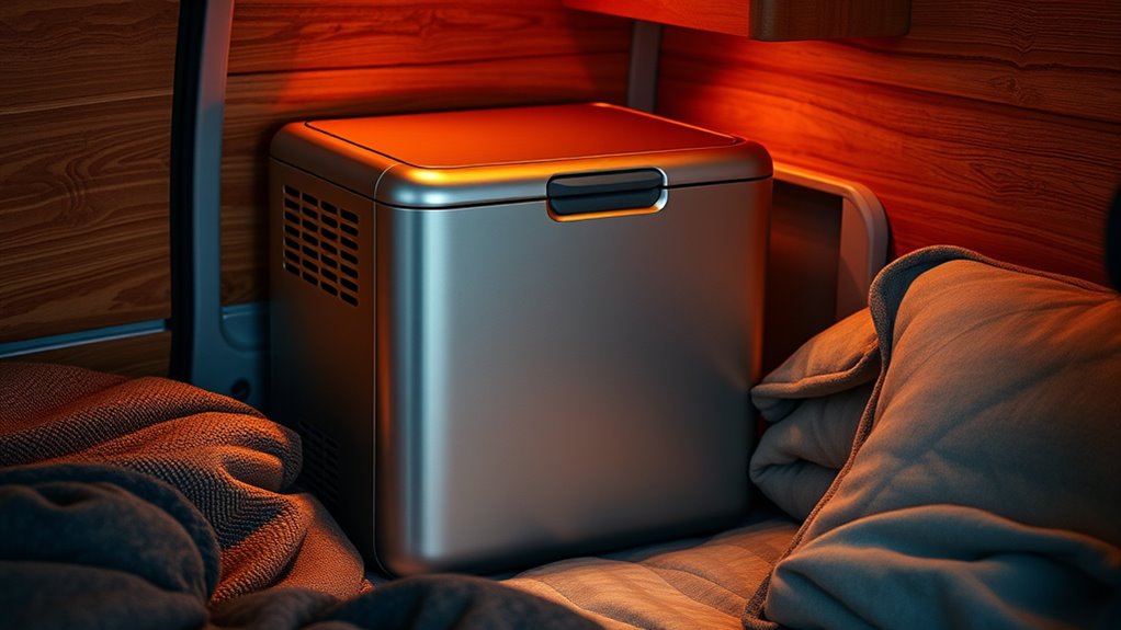 quiet efficient portable refrigeration