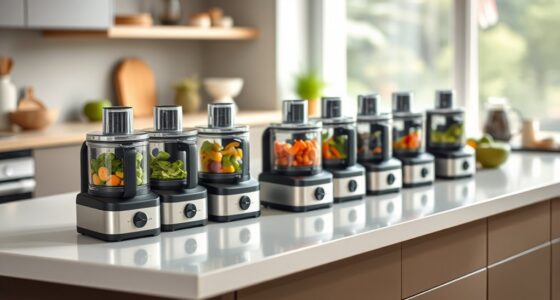 quiet food processors for apartments