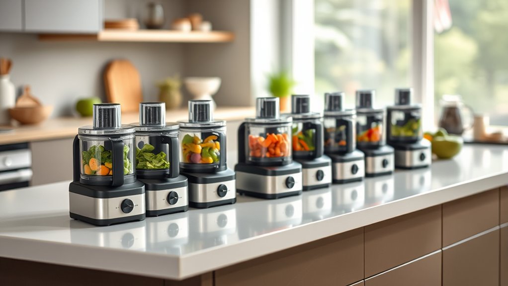 quiet food processors for apartments