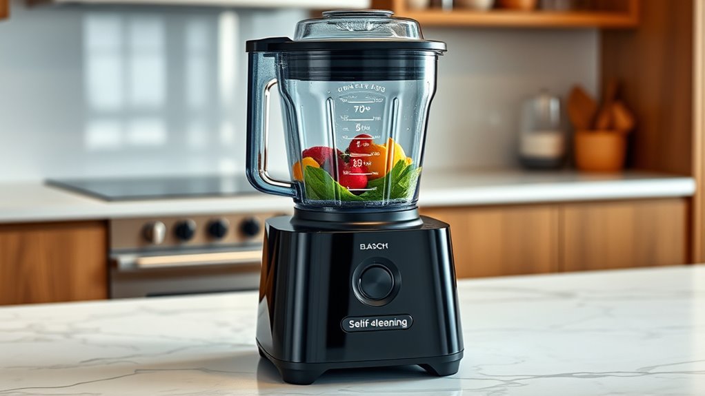self cleaning blender considerations