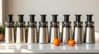 silent cold press juicing