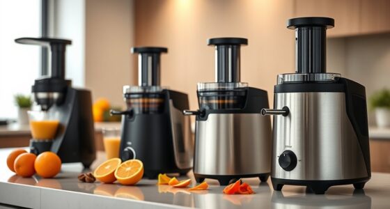 silent dc motor juicers