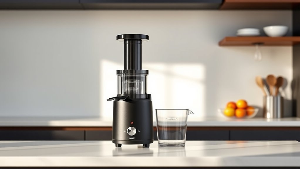 small efficient easy clean juicer