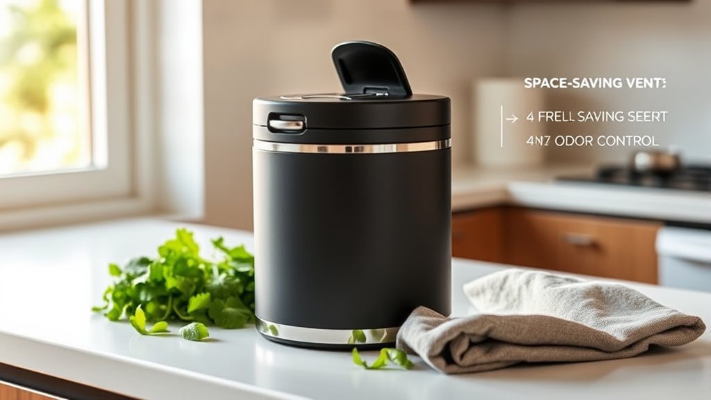 small kitchen composters