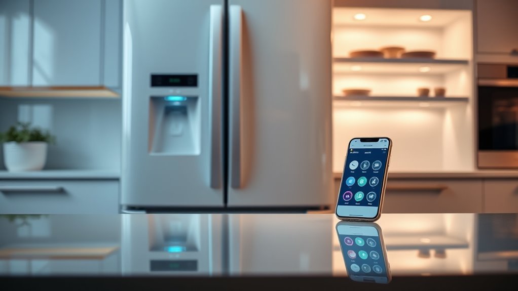 smart wi fi fridge features