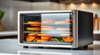 stylish glass door dehydrators