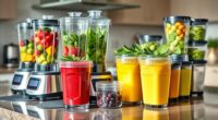 top blender and container sets