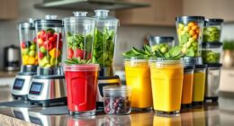 top blender and container sets