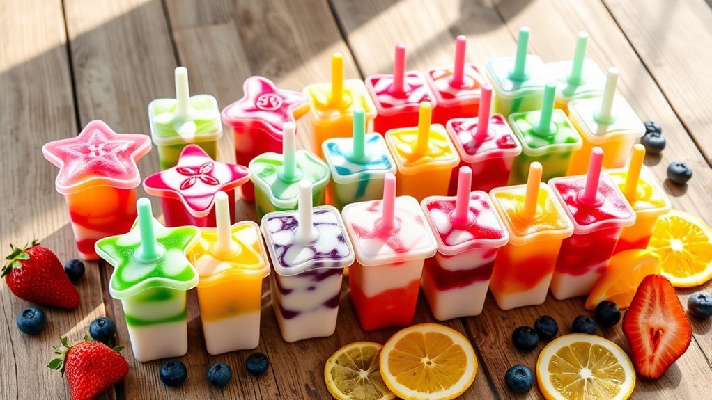 top bpa free silicone popsicle molds