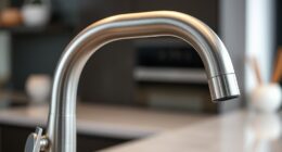 top brushed stainless faucets