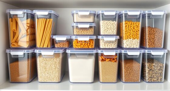 top clear stackable storage bins