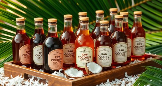 top coconut nectar syrup brands