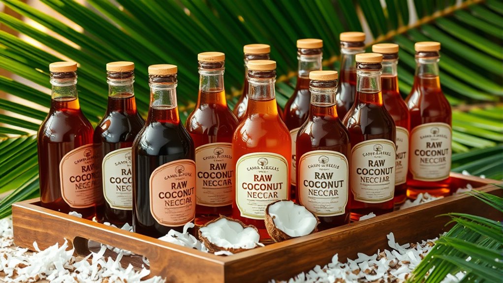 top coconut nectar syrup brands