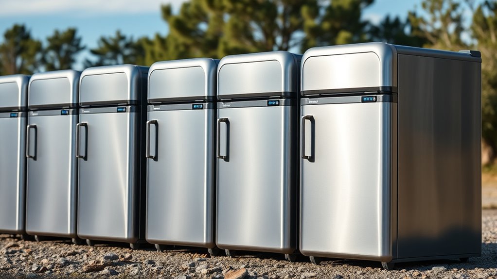 top durable stainless fridges