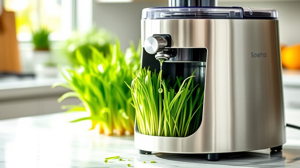 top electric wheatgrass juicers