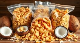 top family size coconut chips