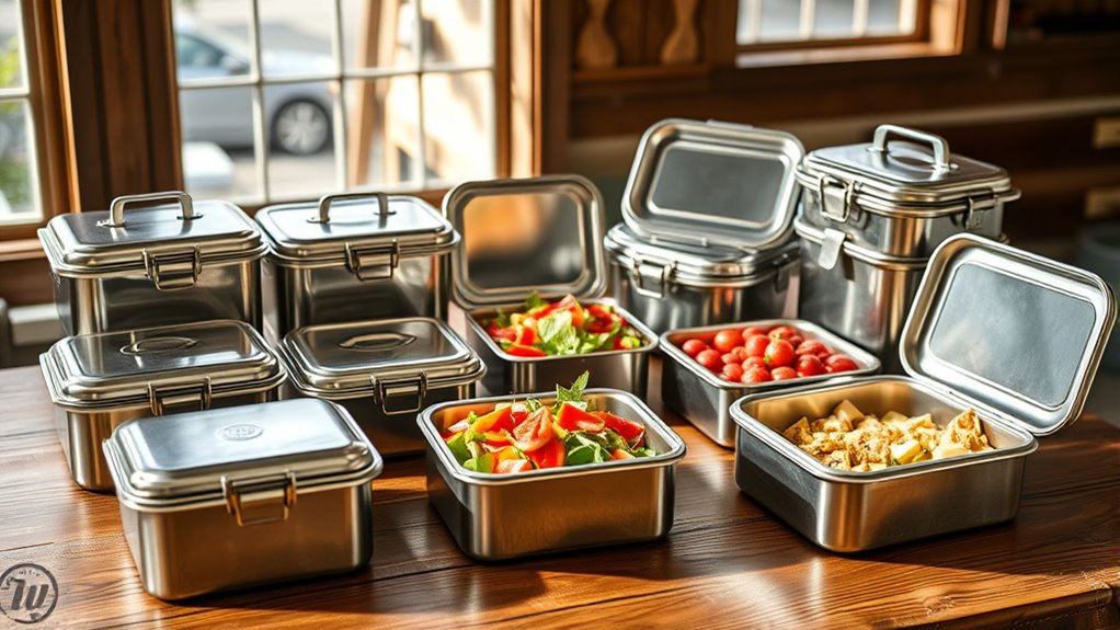 top insulated stainless lunch boxes