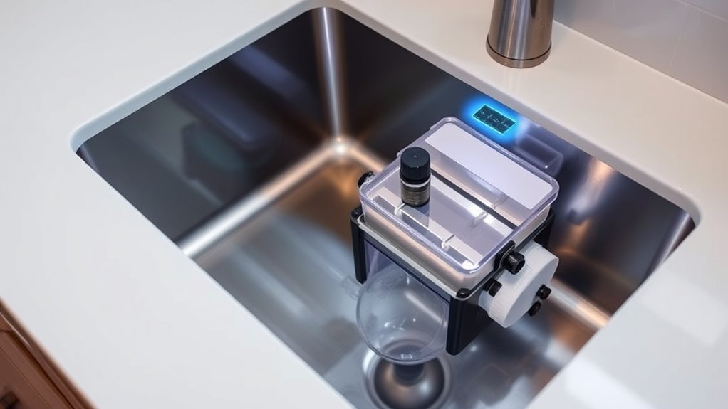 top leak proof under sink ro