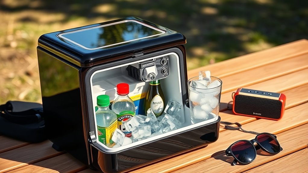 top portable fridges with ice makers