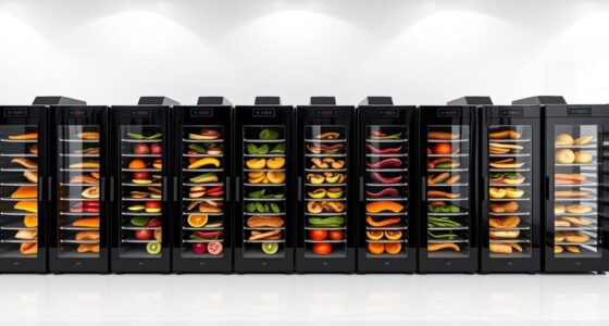 top rear mount fan dehydrators