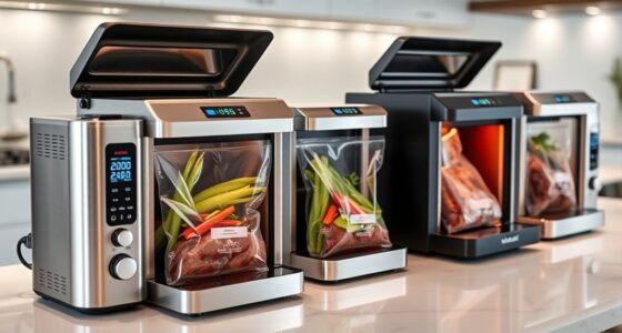 top sous vide chamber sealers