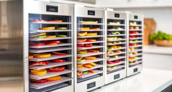 top stainless steel dehydrators