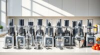 top stainless steel food processors