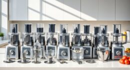 top stainless steel food processors