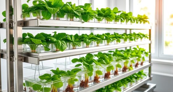 top stainless steel hydroponic gardens