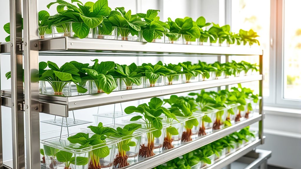 top stainless steel hydroponic gardens