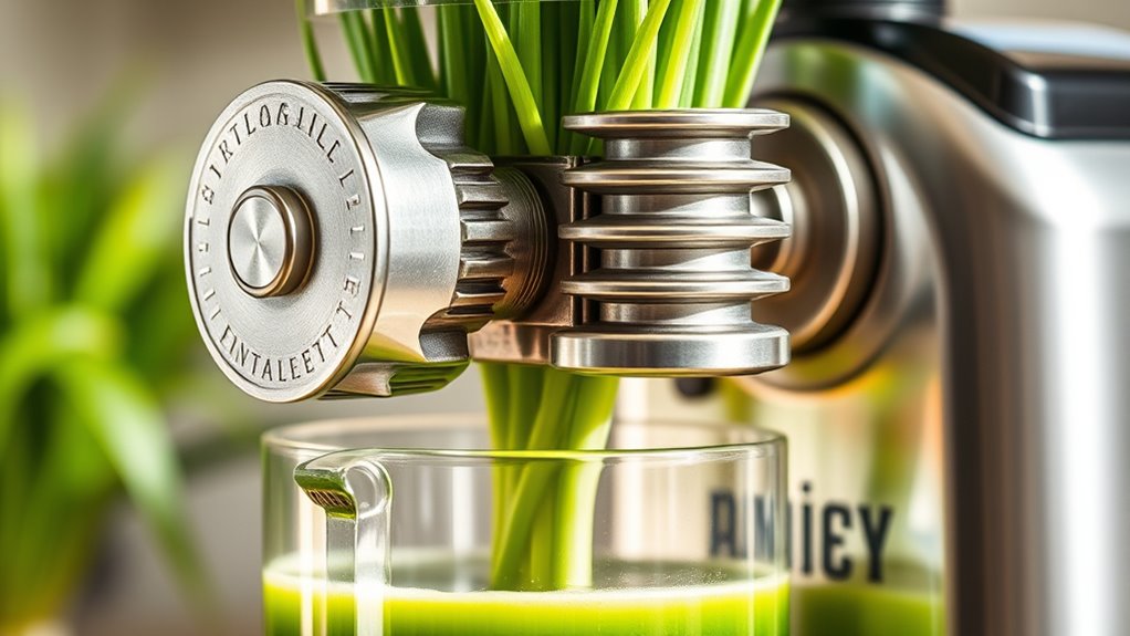 top twin gear wheatgrass juicers