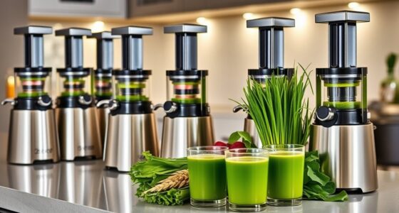 top wheatgrass juicer options