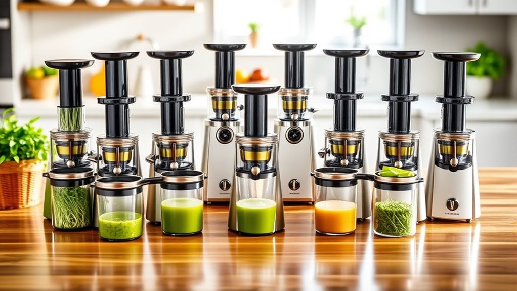top wheatgrass juicers with reverse