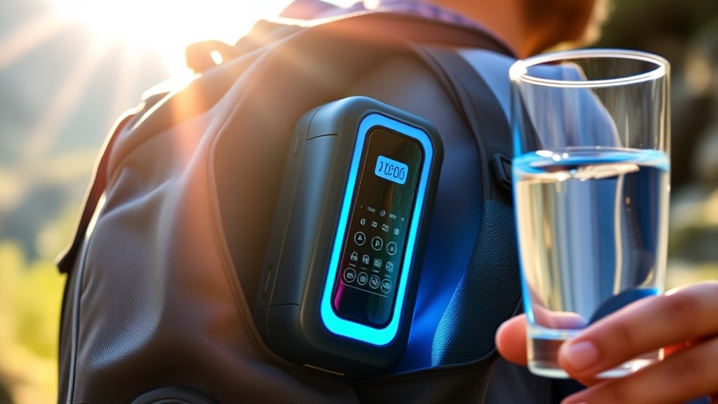 travel friendly uv water purifier
