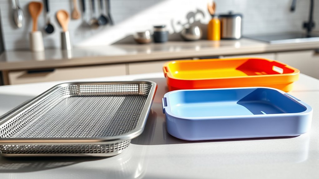 tray material and safety