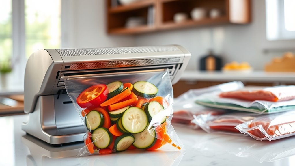 vegetable marination chamber features