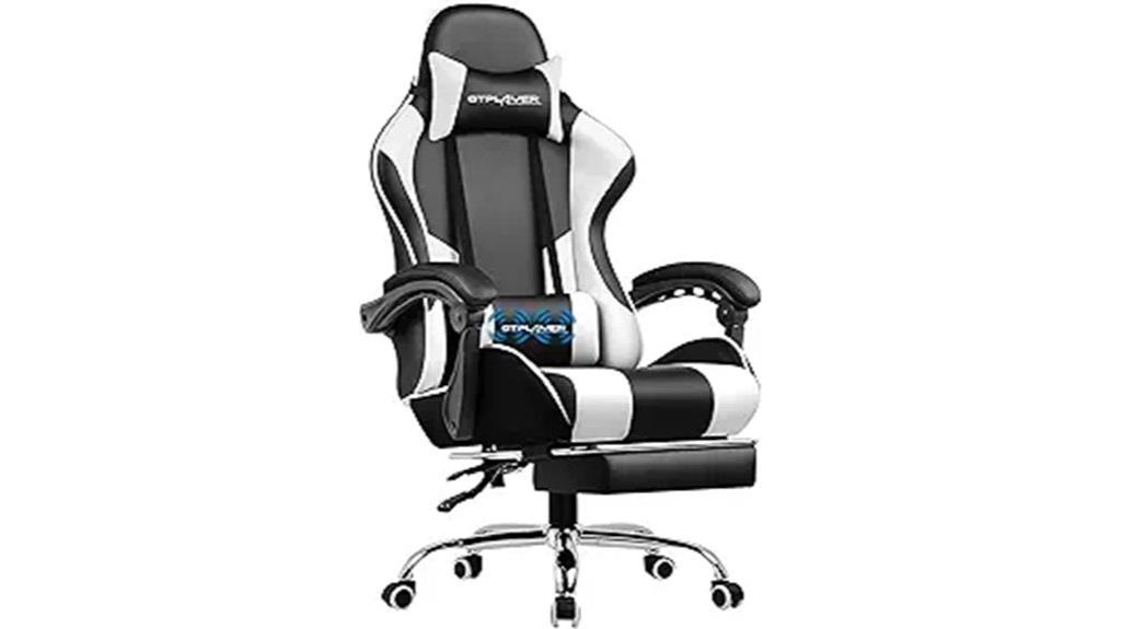 adjustable gaming chair features