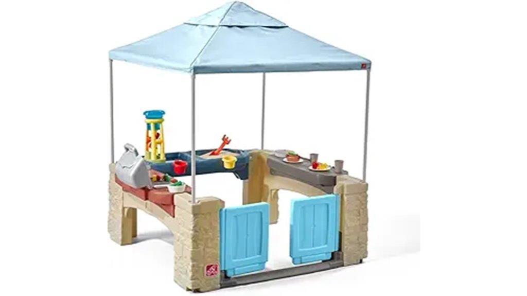all inclusive playset with canopy