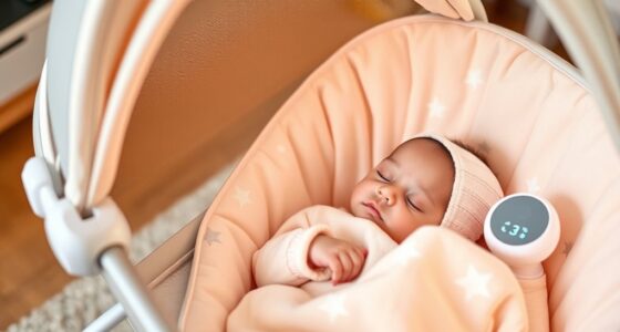 auto rocking bassinet with cry detection