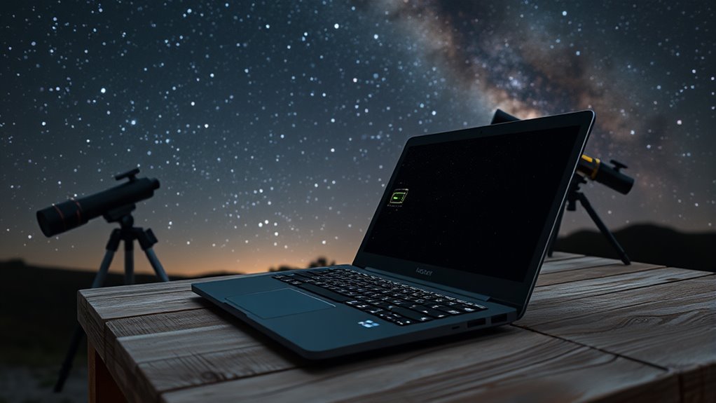 battery efficient astronomy laptops