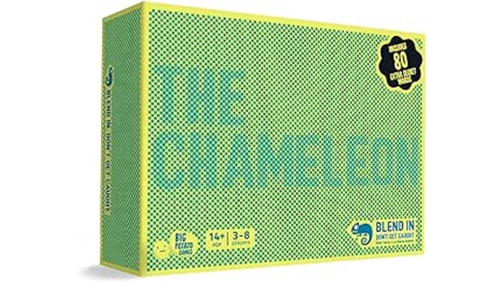 chameleon bluffing family game