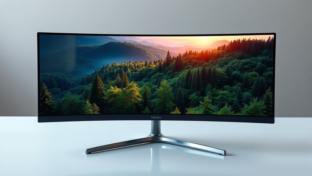 curvature size resolution comfort
