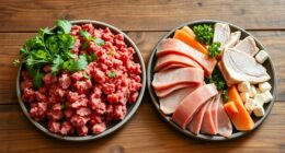 dog raw diet comparison