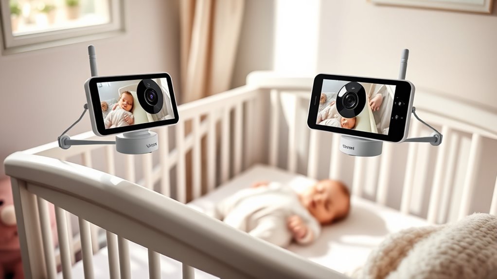 dual camera monitor considerations