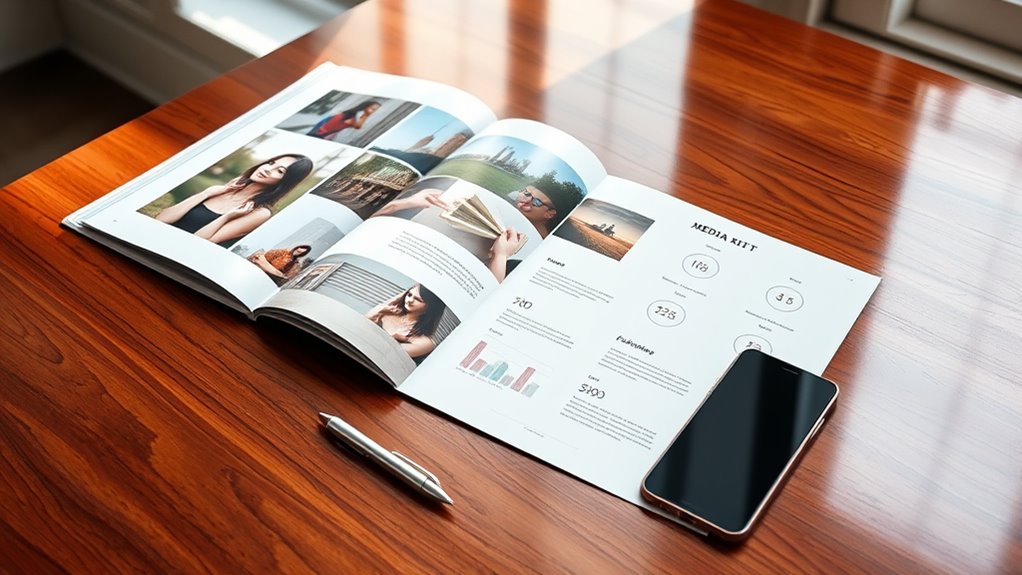 effective media kit presentation